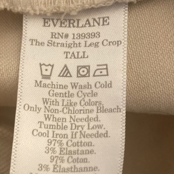 Everlane Straight Leg Pant Tall - Picture 4 of 6